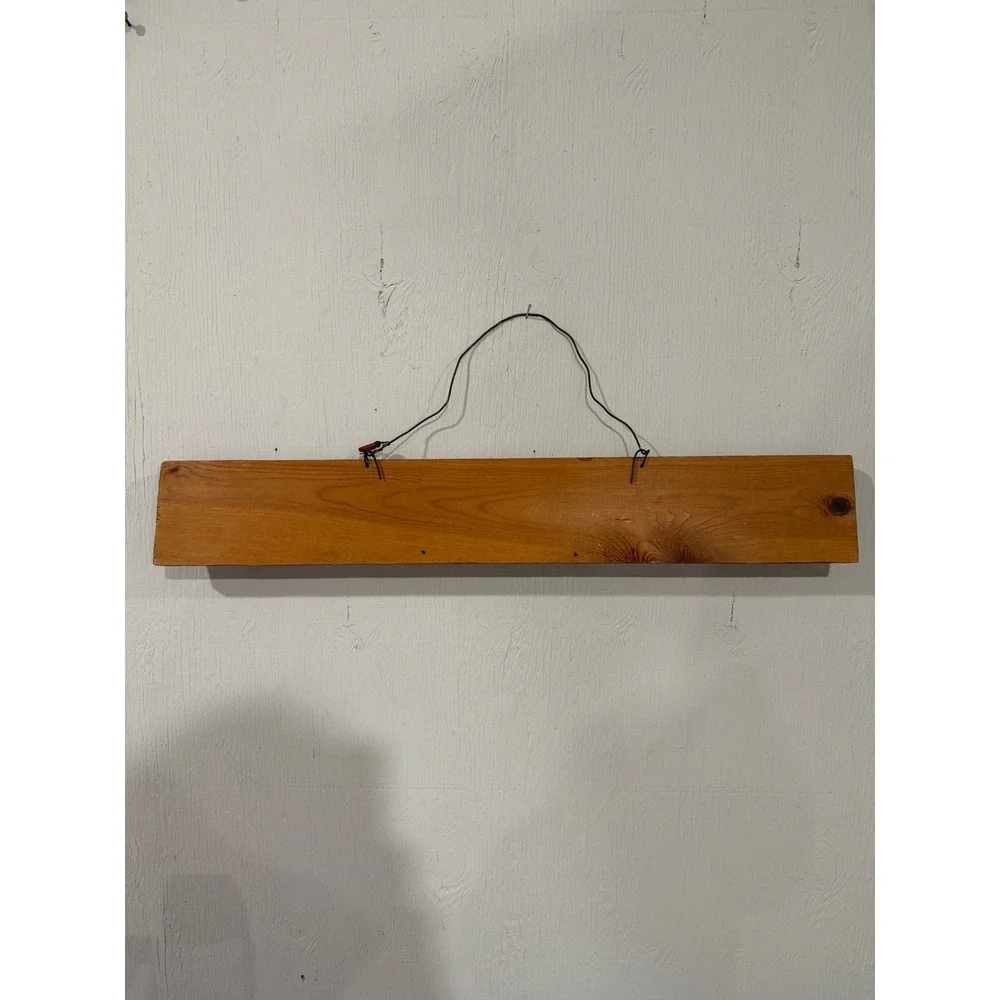 Rustic Wooden Merry Christmas Wall Sign Primitive Farmhouse Holiday Decor 22in